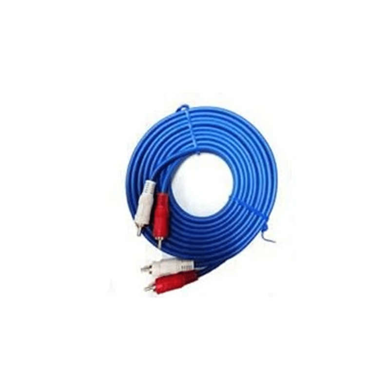 Geeko Audio 2 X RCA Male Cable With Ground 0.8Meter AVC-009