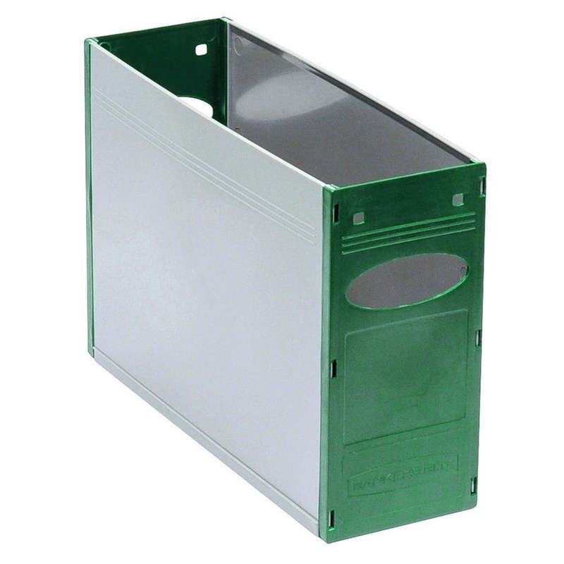 Fellowes Bankers Box Plastic Containers Solid Container - Green 4pack BB-SP-CONT-GRN