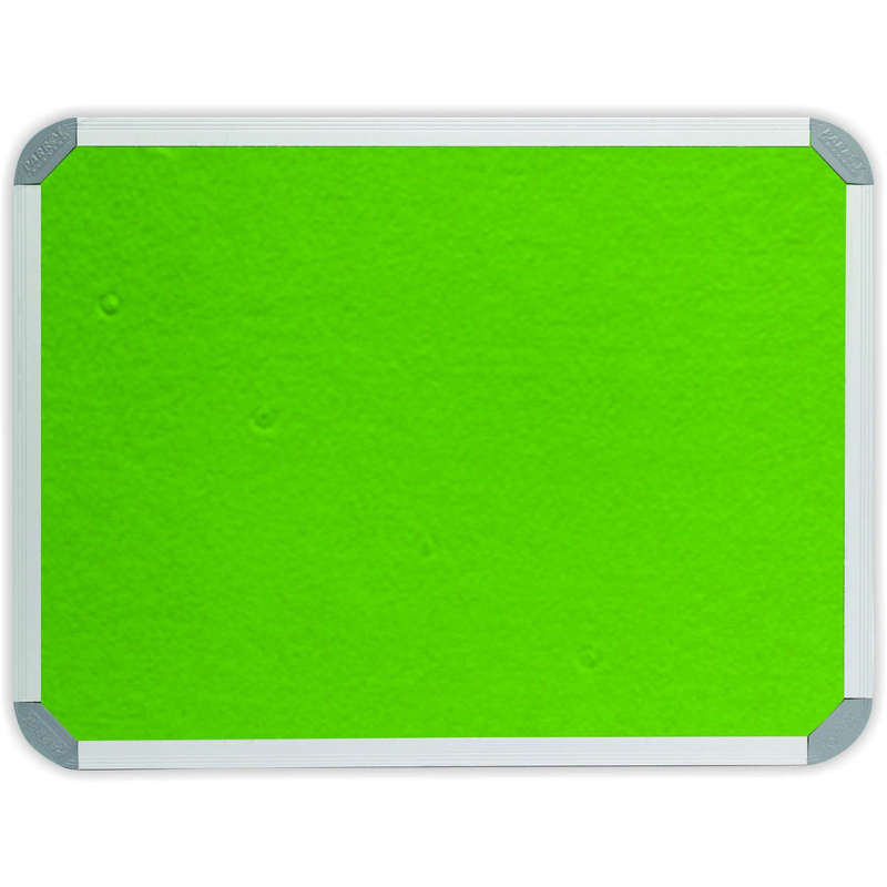 Parrot Info Board Aluminium Frame 900x600mm Lime Green BD0725C