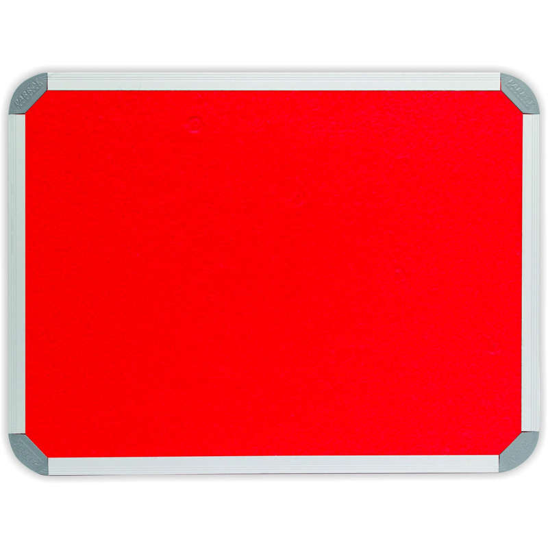 Parrot Info Board Aluminium Frame 900x900mm Red BD0728R