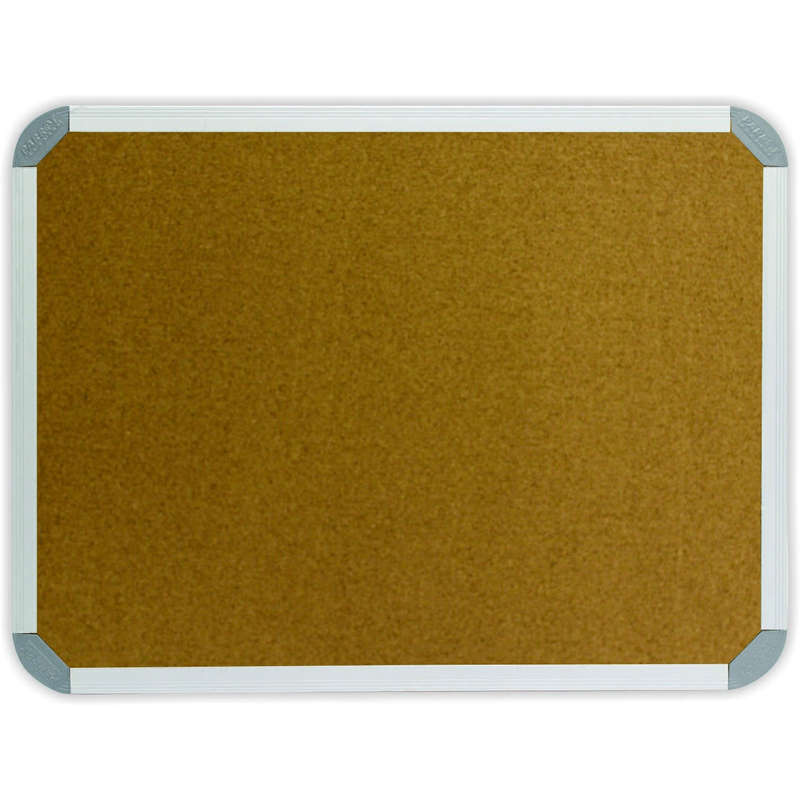 Parrot Info Board Aluminium Frame 2000x12000mm Cork BD0770K