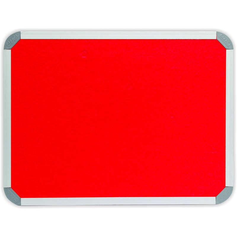 Parrot Info Board Aluminium Frame 2400x12000mm Red BD0776R