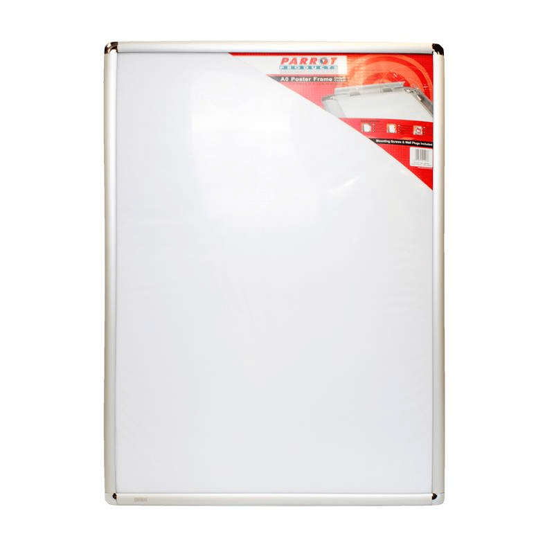 Parrot Poster Frame A0 1250x900mm Chrome Corner BG3000