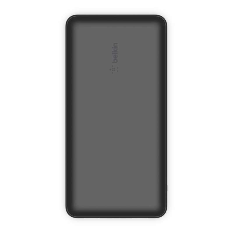 Belkin BoostCharge 20000mAh 3-Port Power Bank with USB-A to USB-C Cable Black BPB012BTBK