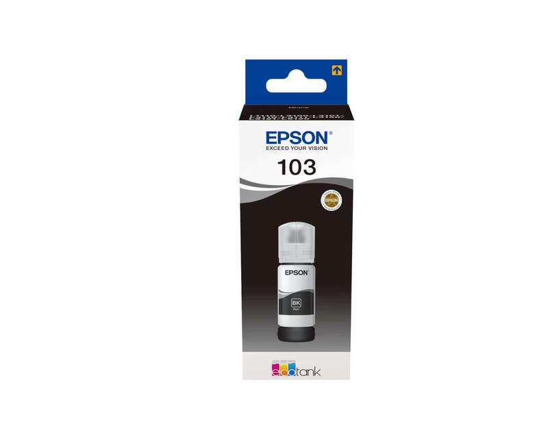 Epson 103 Ecotank Black Ink Bottle Original C13T00S14A Single-pack