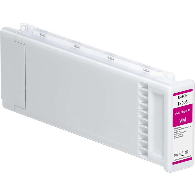 Epson T800300 Vivid UltraChrome PRO 700-ml Magenta Printer Ink Cartridge Original C13T800300 Sing...