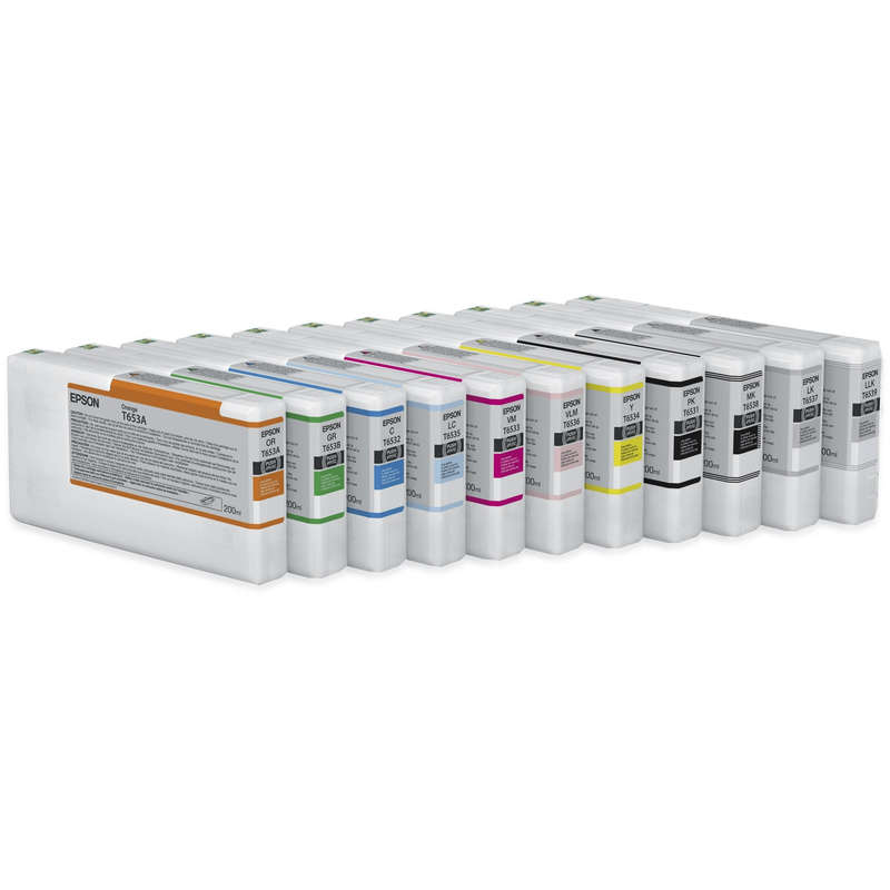 Epson SureColor SC-P5000 200-ml Cyan Standard Yield Printer Ink Cartridge Original C13T913200 Sin...