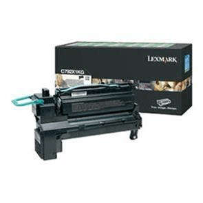 Lexmark C792X1KG Black Toner Cartridge 20,000 pages Original Single-pack