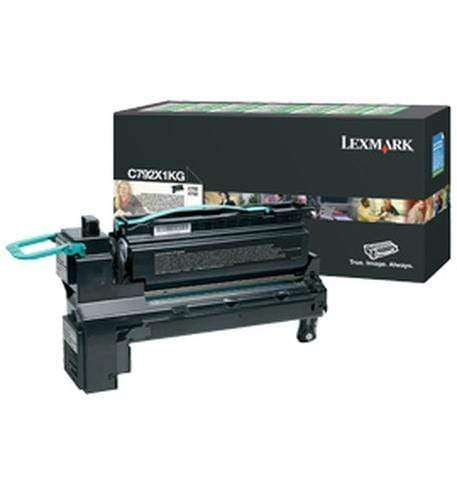 Lexmark C792X1KG Black Toner Cartridge 20,000 pages Original Single-pack