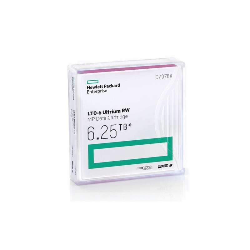 HPE LTO-6 Ultrium 6.25TB RW Data Cartridge  Up to 160 MB/s Transfer Rate