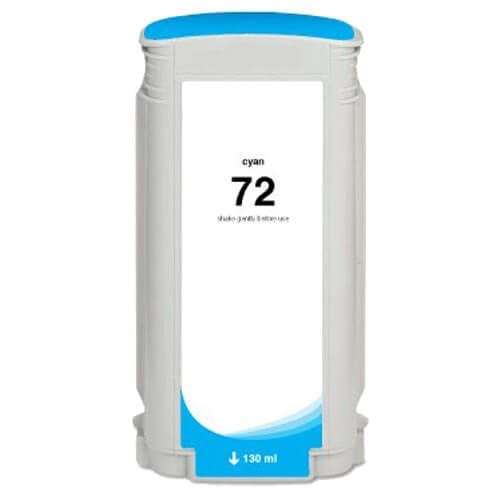 HP 72 130ml Cyan DesignJet High Yield Printer Ink Cartridge Original C9371A Single-pack