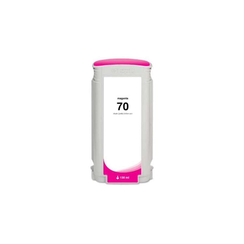 HP 70 130-ml DesignJet Magenta Printer Ink Cartridge Original C9453A Single-pack