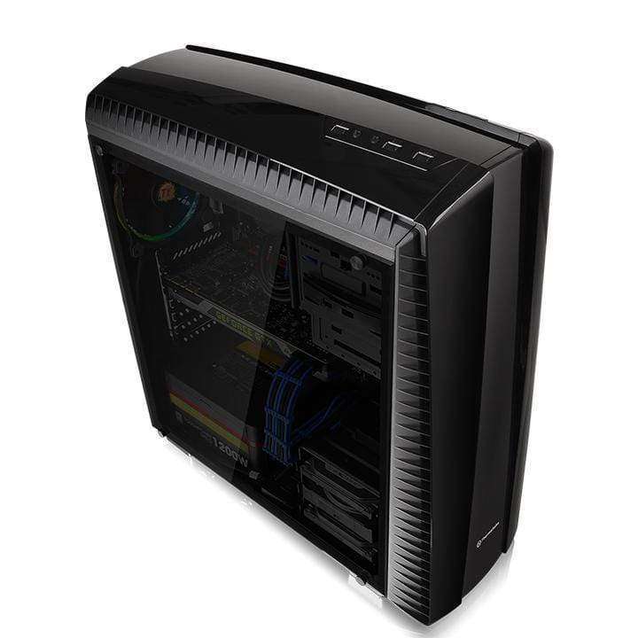 Thermaltake Versa N27 Midi Tower Black Gaming PC Case CA-1H6-00M1WN-00