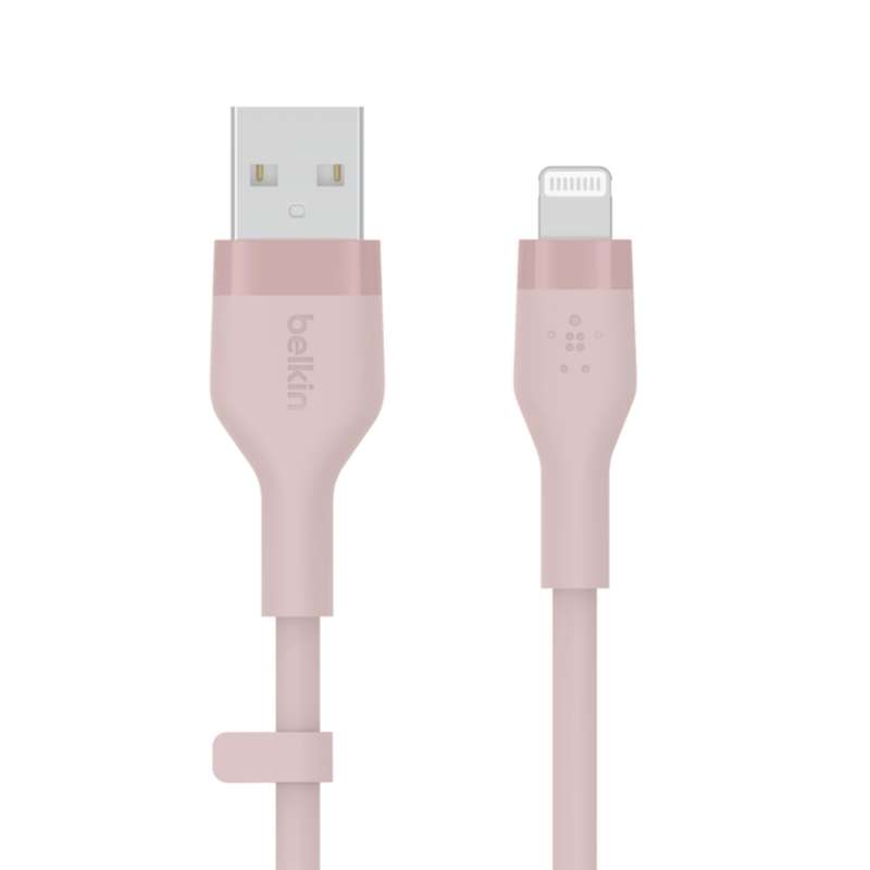 Belkin BoostCharge Flex USB-C Cable with Lightning Connector Pink CAA009BT1MPK