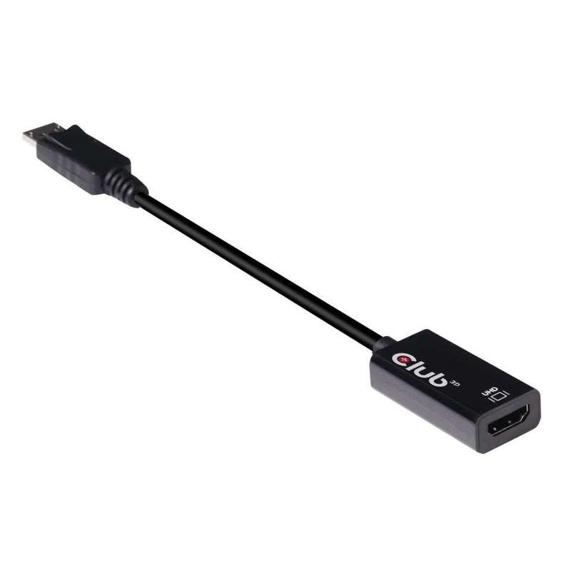 Club 3D CAC-1080 DisplayPort 1.4 to HDMI 2.0b HDR Active Adapter