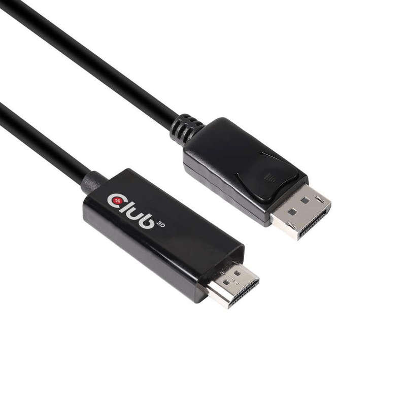 Club 3D DisplayPort 1.4 to HDMI 2m Cable CAC-1082