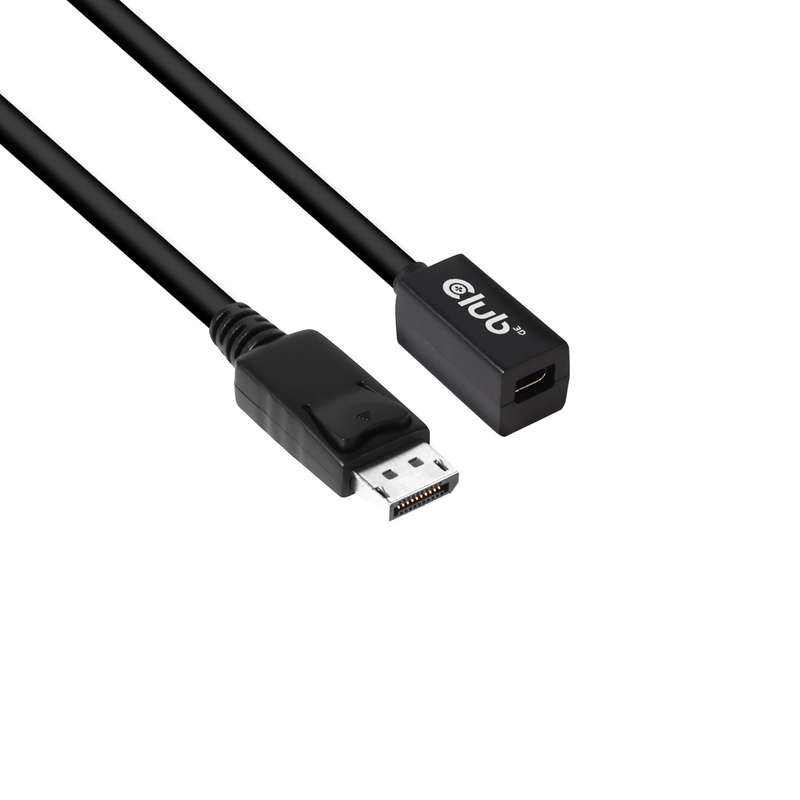 Club 3D Mini DisplayPort 1.4 to DisplayPort Extension Cable CAC-1120