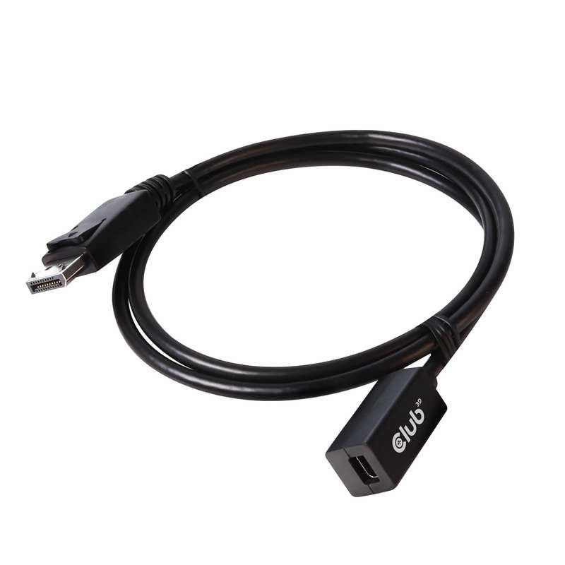 Club 3D Mini DisplayPort 1.4 to DisplayPort Extension Cable CAC-1120