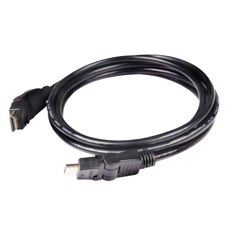 Club 3D CAC-1360 2m HDMI 2.0 4K 60Hz UHD 360 Degree Rotary Cable