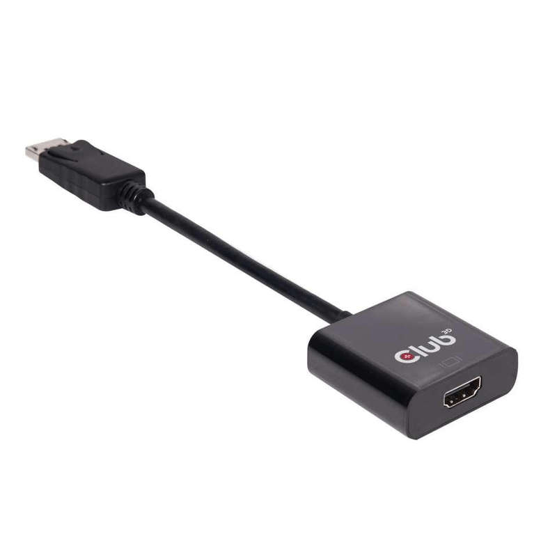 Club 3D CAC-2070 DisplayPort 1.2 to HDMI 2.0 UHD Active Adapter