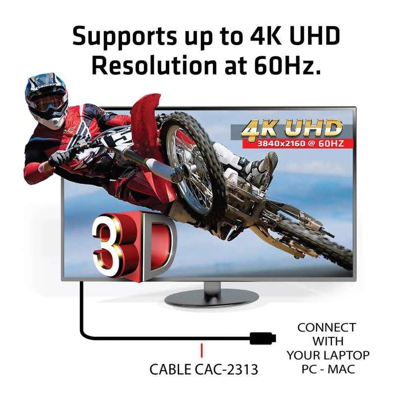 Club 3D CAC-2313 10m HDMI 2.0 4K 60Hz UHD Cable