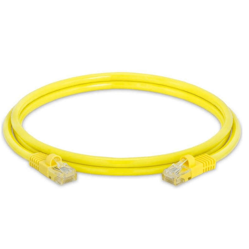 Cattex 1m CAT6A Cable Yellow CAT6A-1M-YLW