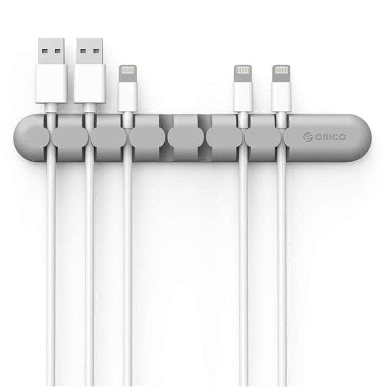 Orico 7 Slot Desktop Cable Clip Grey CBS7-GY