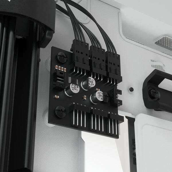 Corsair iCUE 5000X RGB Tempered Glass Mid-Tower ATX PC Smart Case White CC-9011213-WW