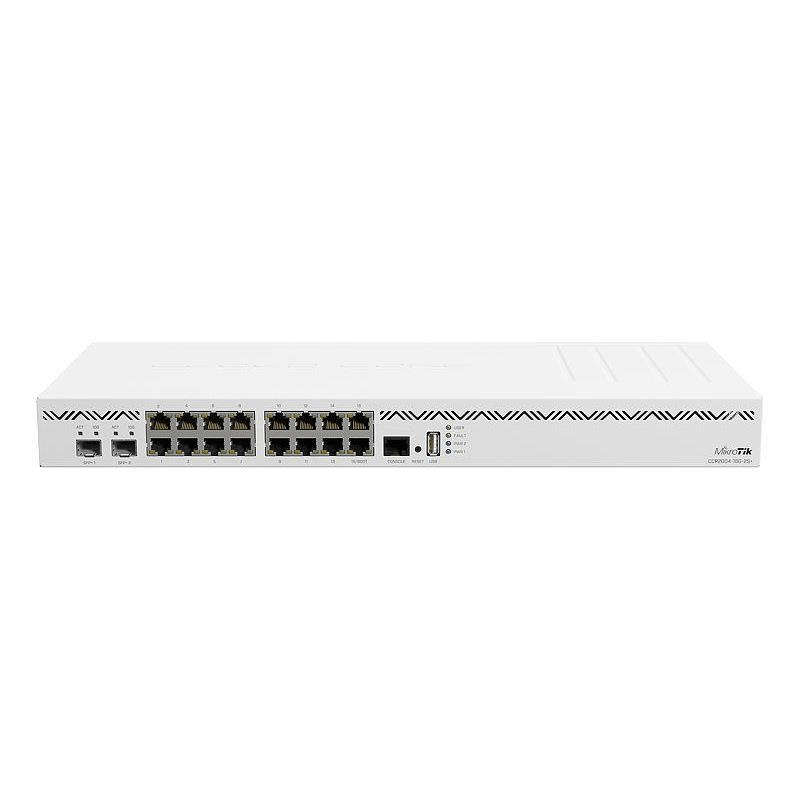 MikroTik CCR2004 16-port GbE Cloud Core Router with 2x SFP+ ports CCR2004-16G-2S+