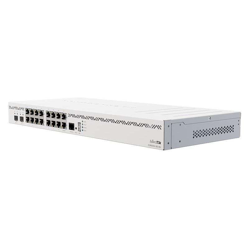 MikroTik CCR2004 16-port GbE Cloud Core Router with 2x SFP+ ports CCR2004-16G-2S+