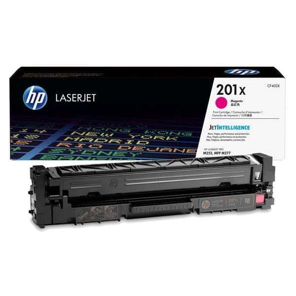 HP 201X Magenta High Yield Toner Cartridge 2,300 Pages Original CF403X Single-pack