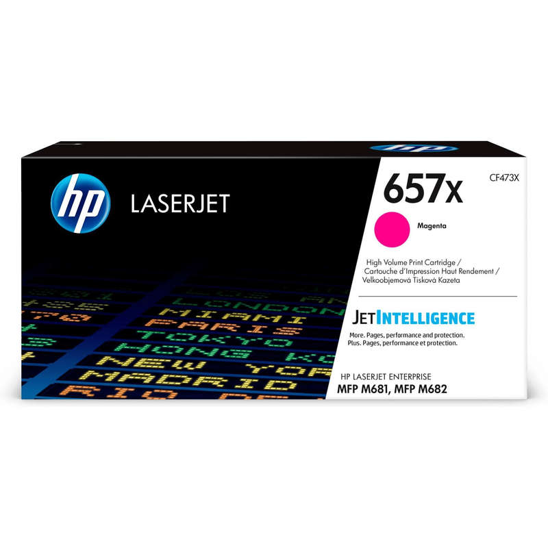 HP 657X Magenta High Yield Toner Cartridge 23,000 Pages Original CF473X Single-pack