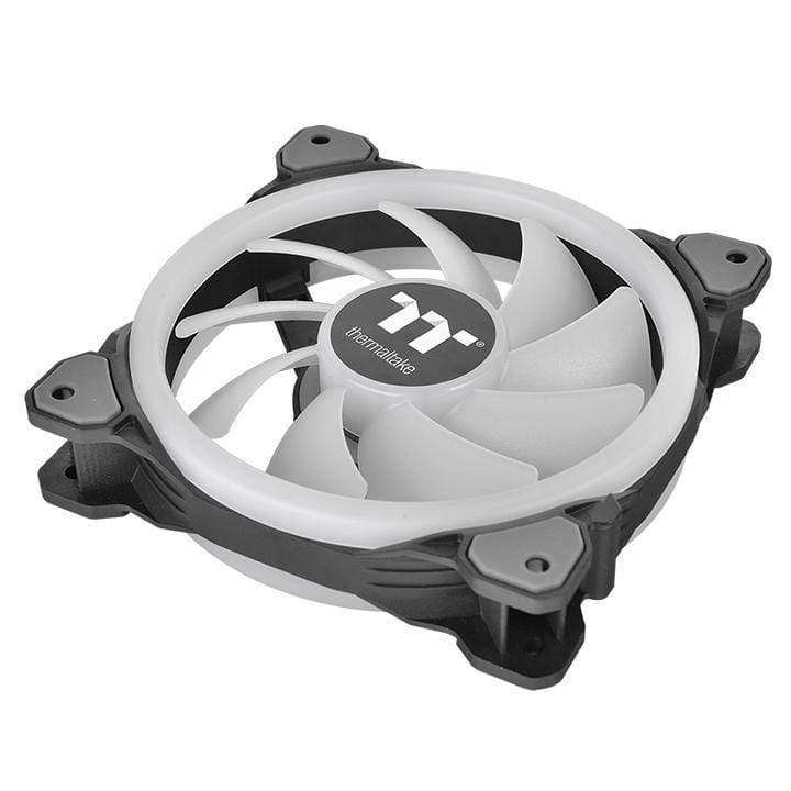 Thermaltake Riing Trio 12 LED RGB Radiator Fan TT Premium Edition Computer Case 120mm 1500rpm CL-...