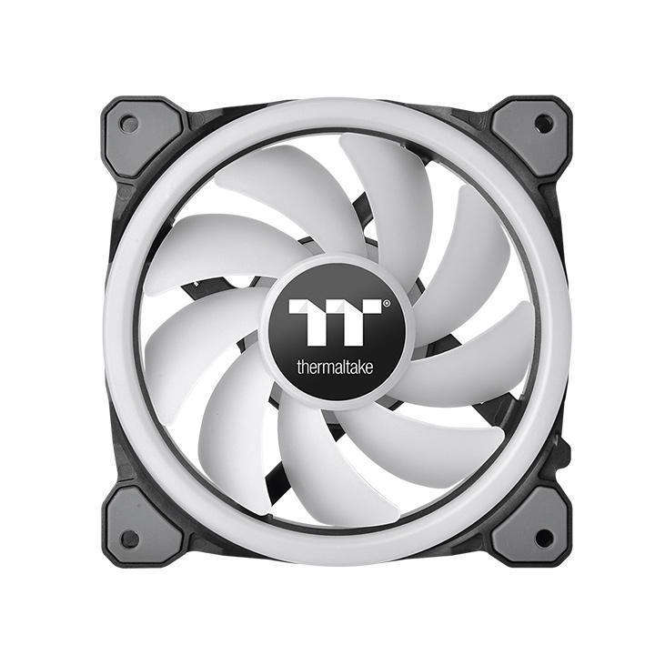 Thermaltake Riing Trio 12 LED RGB Radiator Fan TT Premium Edition Computer Case 120mm 1500rpm CL-...