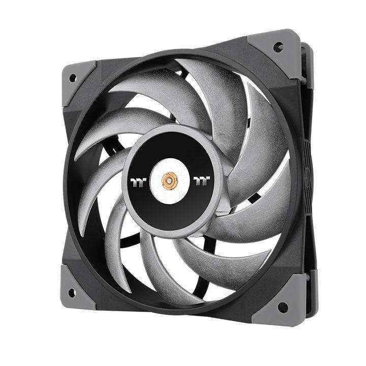 Thermaltake TOUGHFAN 12 Turbo High Static Pressure Radiator 120mm Fan Black CL-F121-PL12GM-A