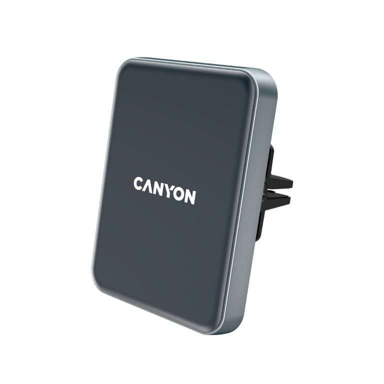 Canyon CA-15 Universal Smartphone Magnetic Car Holder with Wireless Charging Black CNE-CCA15B