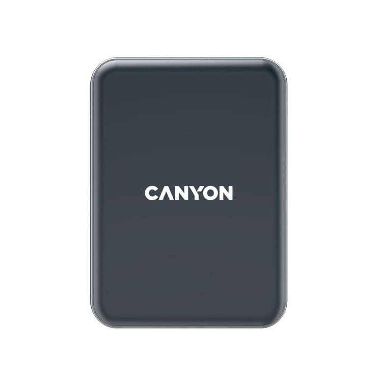 Canyon CA-15 Universal Smartphone Magnetic Car Holder with Wireless Charging Black CNE-CCA15B