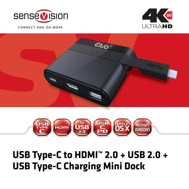 Club 3D Type-C Mini Charging Dock CSV-1534