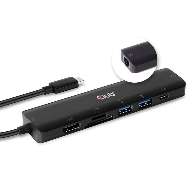 Club 3D Port Replicator Docking Station CSV-1592