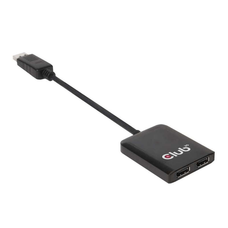 Club 3D CSV-6200 Multi Stream Transport Hub DisplayPort 1.2 Dual Monitor