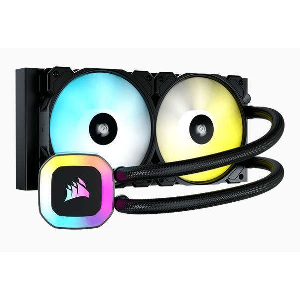 Corsair H100 RGB 240mm CPU Liquid Cooler CW-9060053-WW