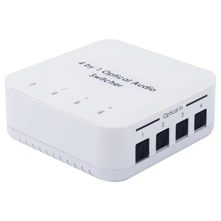 Cypress 4x1 Toslink Optical Audio Switch DCT-17