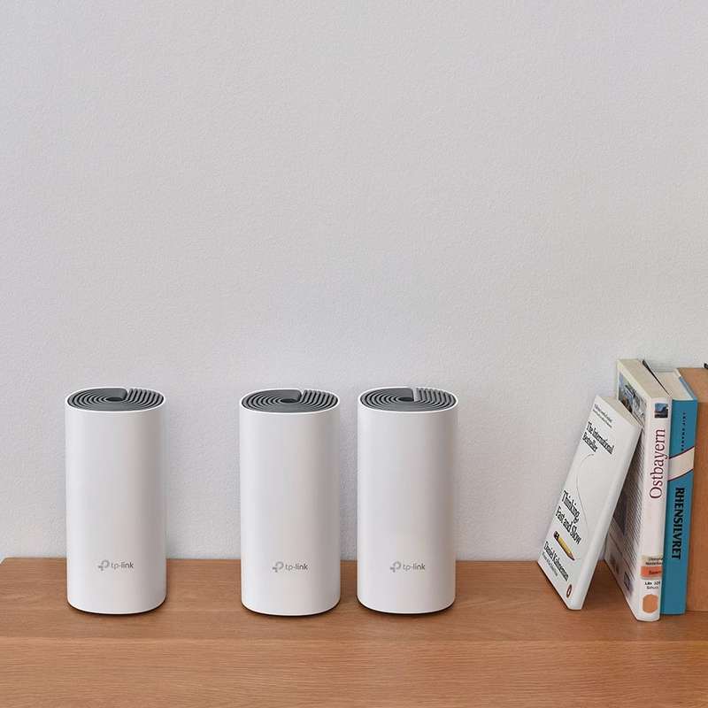 TP-Link Deco E4(3-pack) AC1200 Whole Home Mesh Wi-Fi System