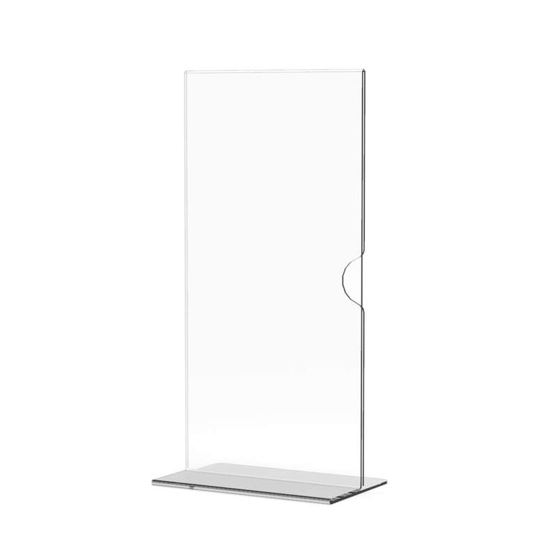Parrot Menu Holder Acrylic 1/3(DL) A4 Double Sided 5-pack DP0234-Z