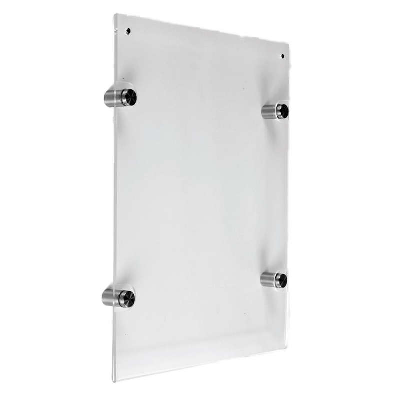 Parrot A4 Acrylic Wall Mounted Certificate Holder DP2004