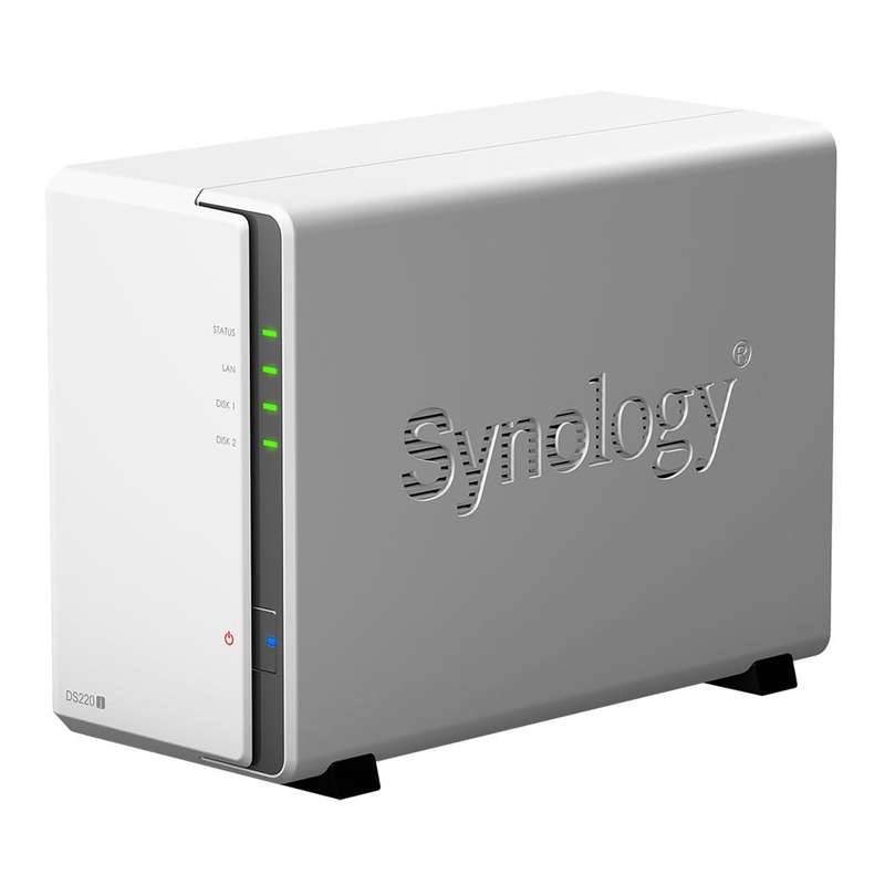 Synology DiskStation DS220j RTD1296 Ethernet LAN Mini Tower White NAS