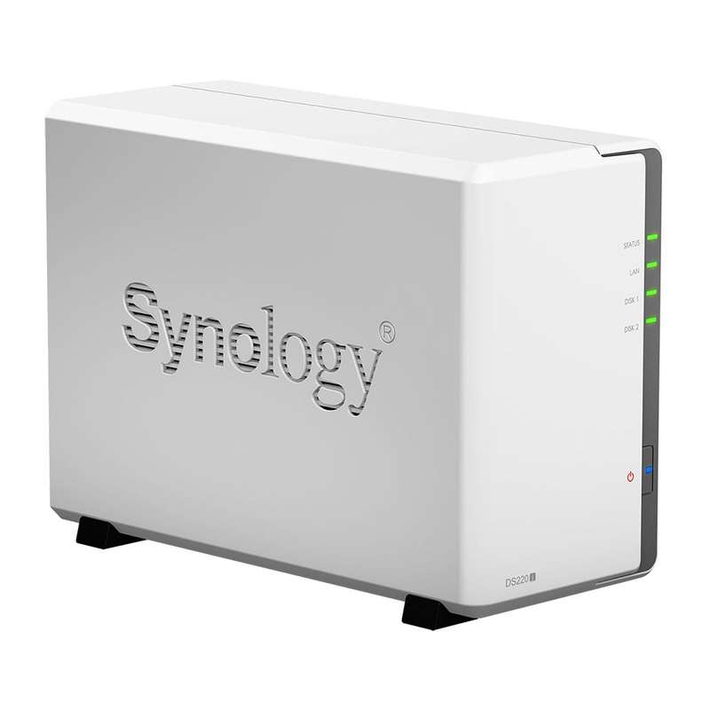 Synology DiskStation DS220j RTD1296 Ethernet LAN Mini Tower White NAS