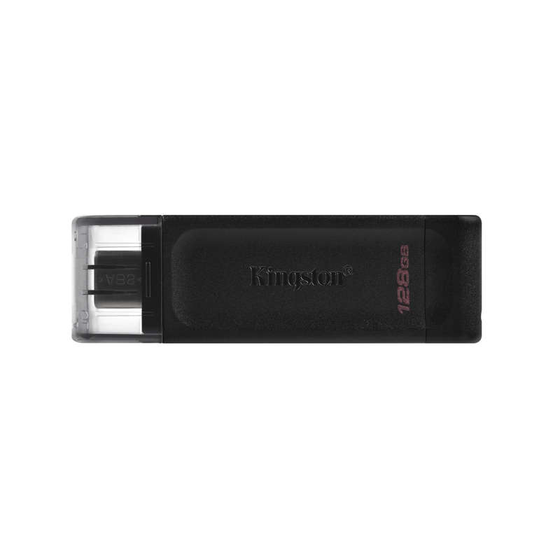 Kingston DataTraveler 70 USB Flash Drive 128 GB USB Type-C 3.2 Gen 1 Black