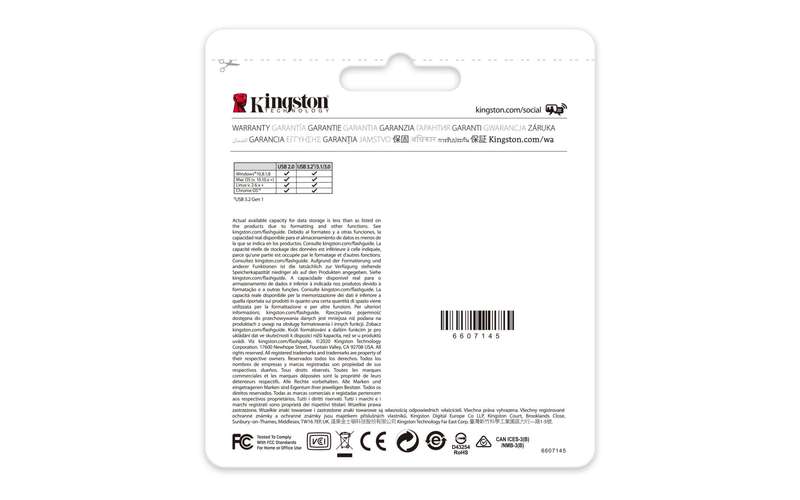 Kingston DataTraveler 70 USB Flash Drive 128 GB USB Type-C 3.2 Gen 1 Black