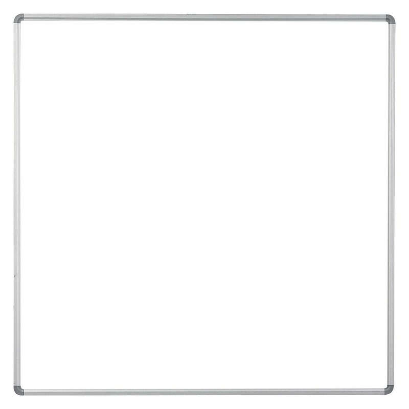 Parrot Educational Board Magnetic Whiteboard 1220x1220mm Side Panels Option A ED1052